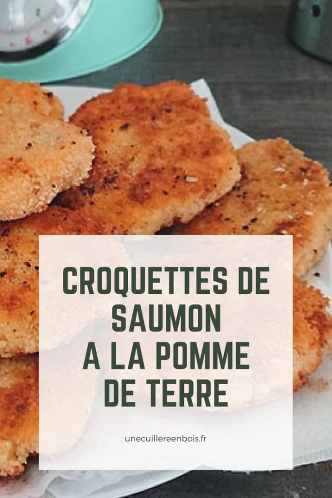 Recette : Croquettes de saumon à la pomme de terre #recette #food #croquette