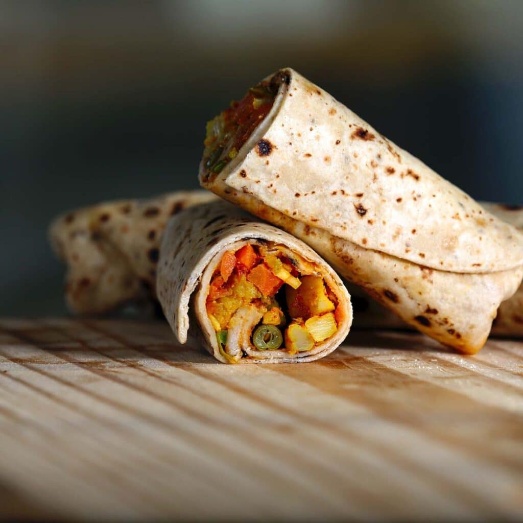tortilla wraps recette