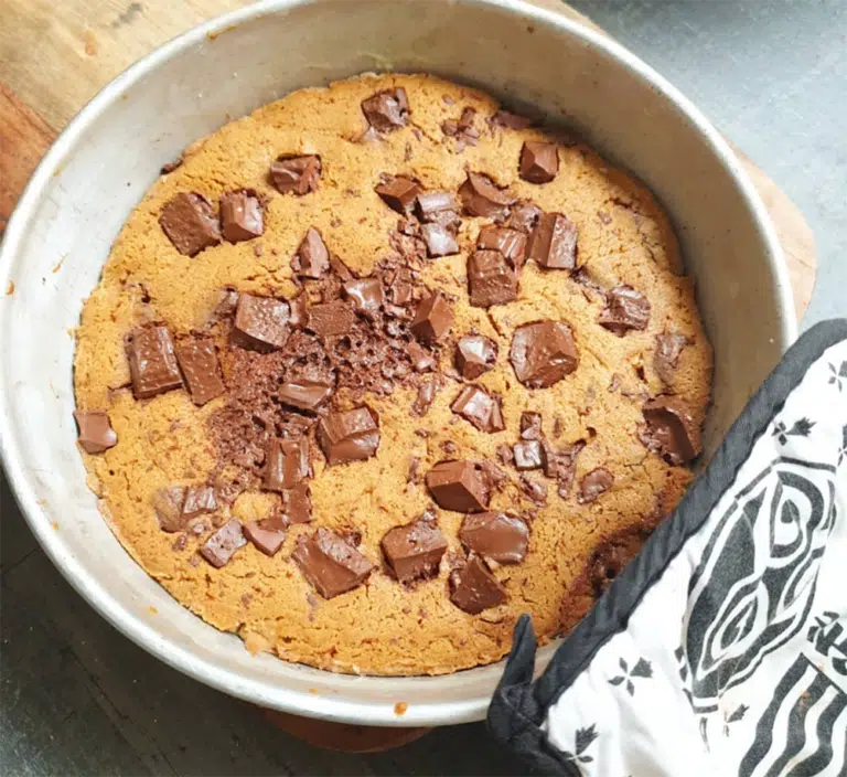Ma recette de cookie géant