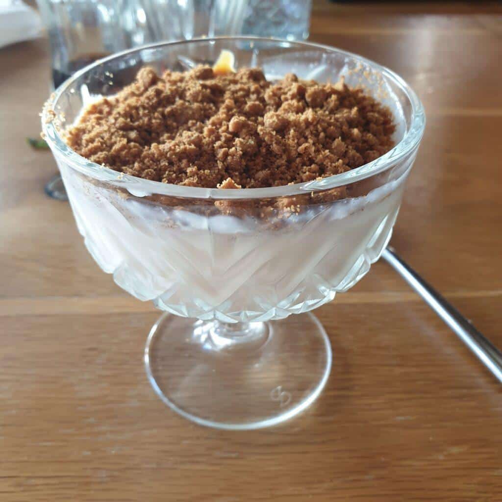 panna cotta speculoos