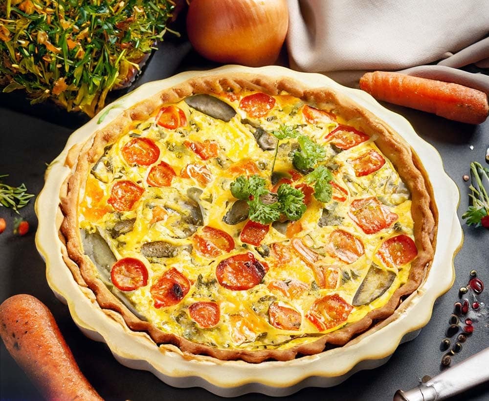Recette de quiche sans oeufs, une alternative pour les allergiques