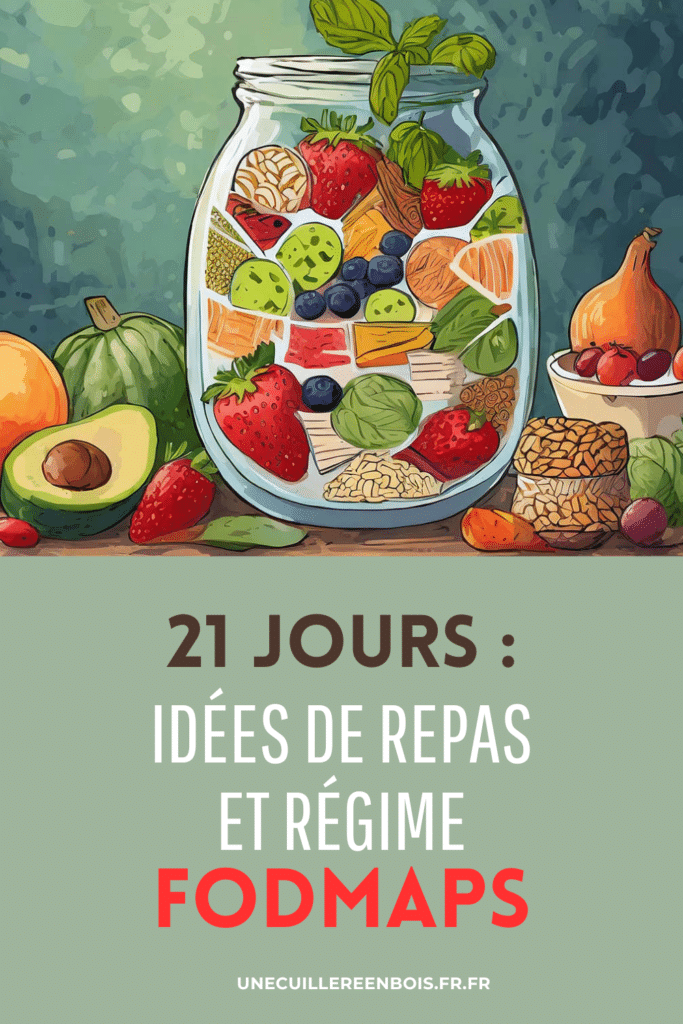 3 semaines de menus FODMAP Omnivores pour 21 Jours (Printemps/Été)