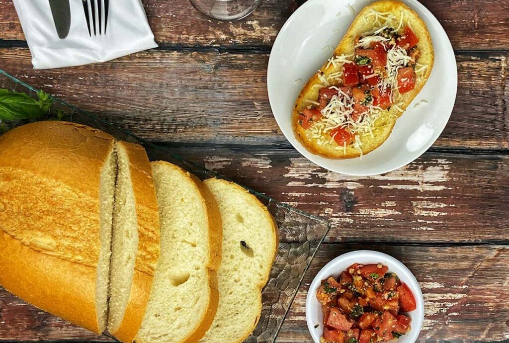 recette pain bruschetta maison facile et rapide