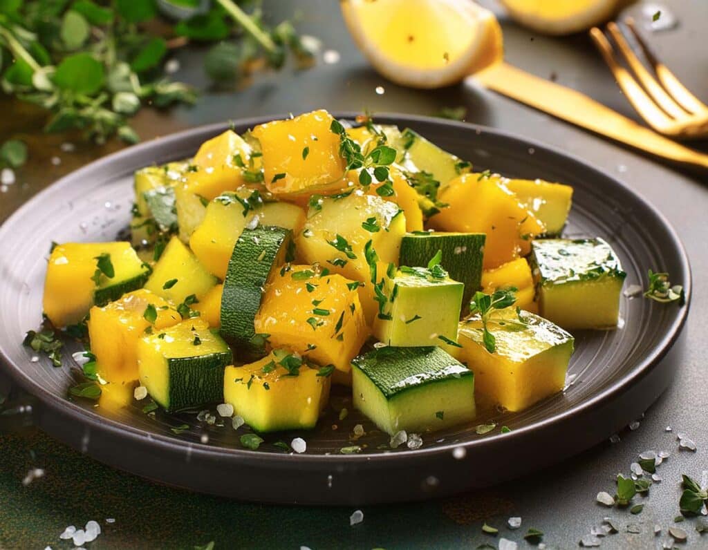 Découvrez notre recette de poêlée de courgettes aux fines herbes, un plat estival simple et délicieux. Des astuces pour sublimer ce classique méditerranéen !