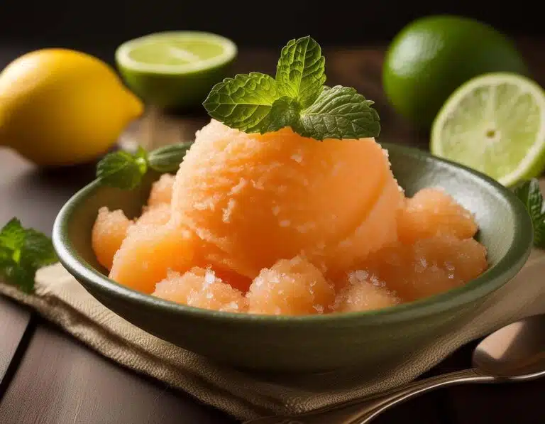 glace maison au melon