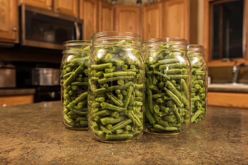 bocaux haricots verts, stérilisation légumes, conserve maison, recette toute l’année