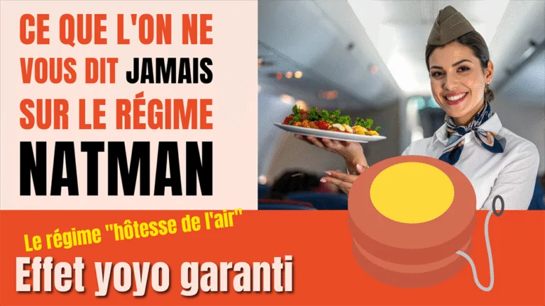 Perdre 4 kilos en 4 jours ? Oui, mais à quel prix pour votre métabolisme ? On décortique le piège du régime Natman que personne n'ose dévoiler.